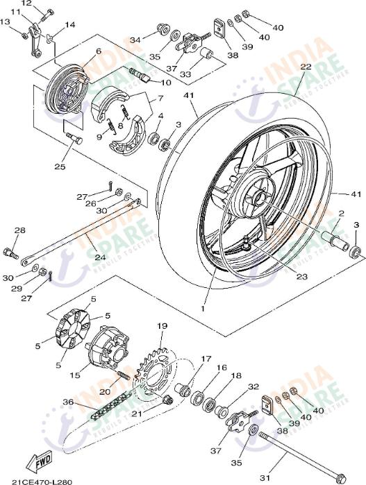 REAR WHEEL